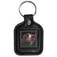 Tampa Bay Buccaneers Square Leatherette Key Chain